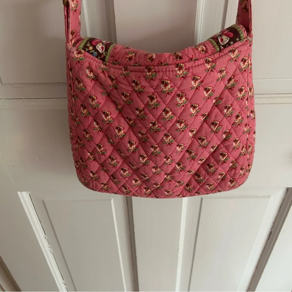 Vera Bradley Pink Floral Crossbody Bag - Picture 2 of 10